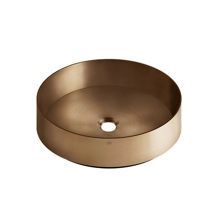 GESSI 316 Washbasin - 54601 Bathroom Accessories GESSI Warm Bronze Brushed PVD