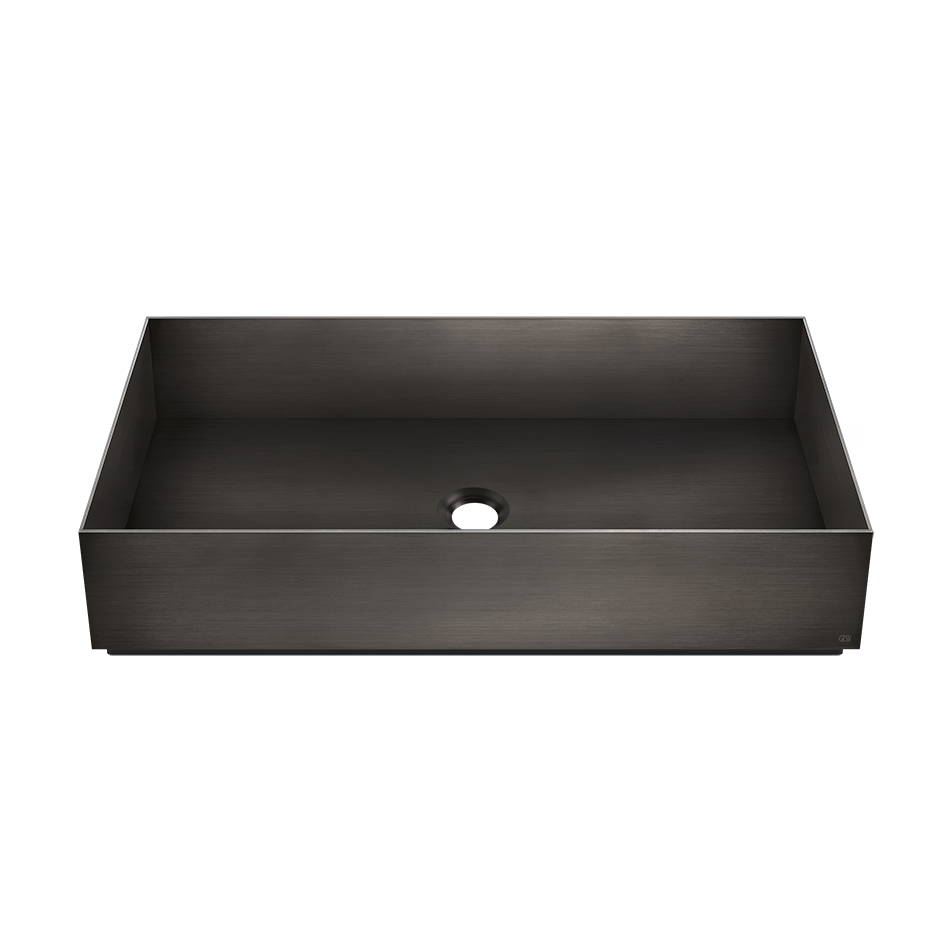 Anello Washbasin - 54606 Bathroom Accessories GESSI Black Metal Brushed PVD