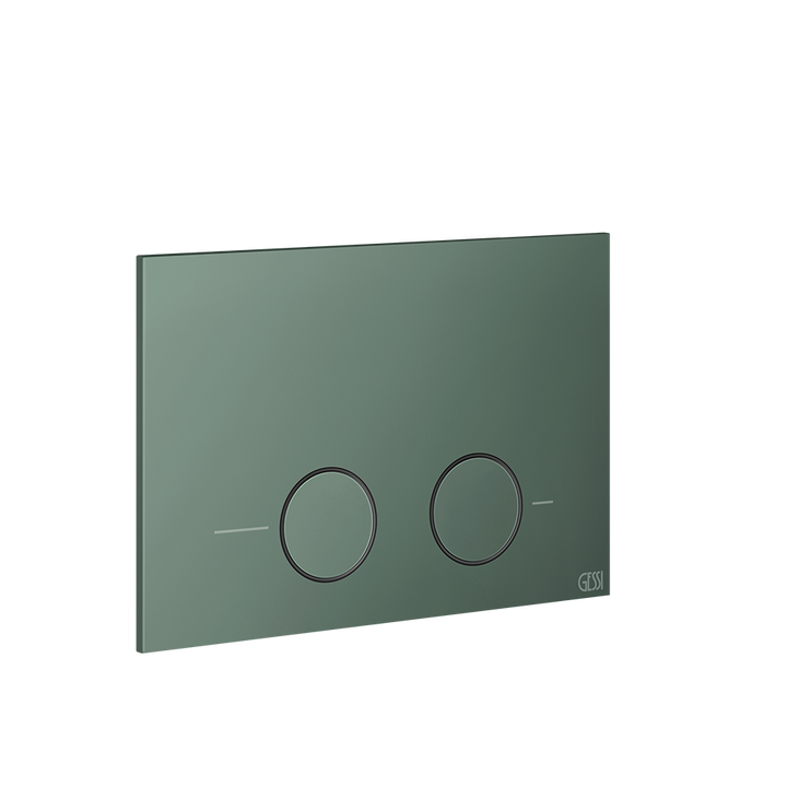 Gessi316 Toilet Flush Plate - 54615 Bathroom Accessories GESSI Matte Agave