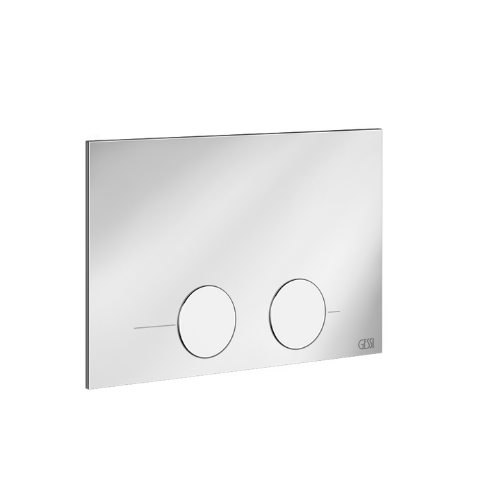 Gessi316 Toilet Flush Plate - 54617 Bathroom Accessories GESSI Chrome