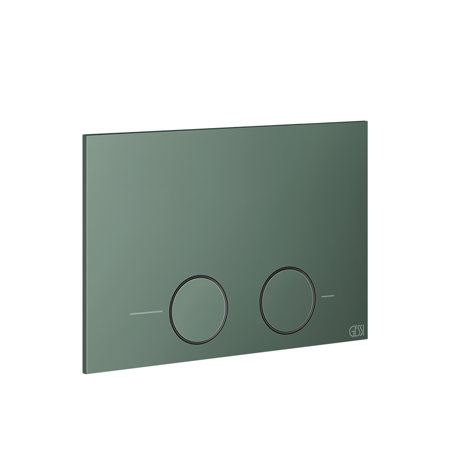 Gessi316 Toilet Flush Plate - 54617 Bathroom Accessories GESSI Matte Agave
