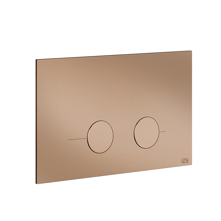 Gessi316 Toilet Flush Plate - 54619 Bathroom Accessories GESSI