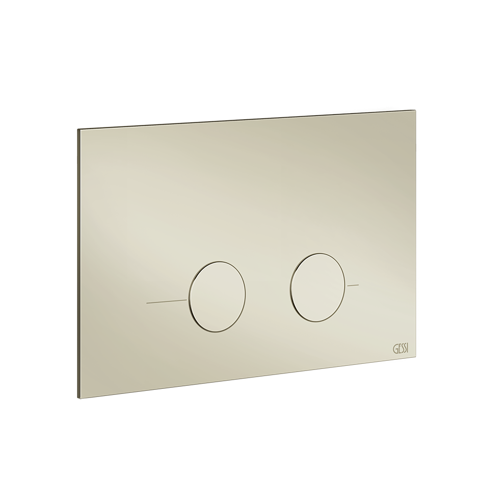 Gessi316 Toilet Flush Plate - 54619 Bathroom Accessories GESSI
