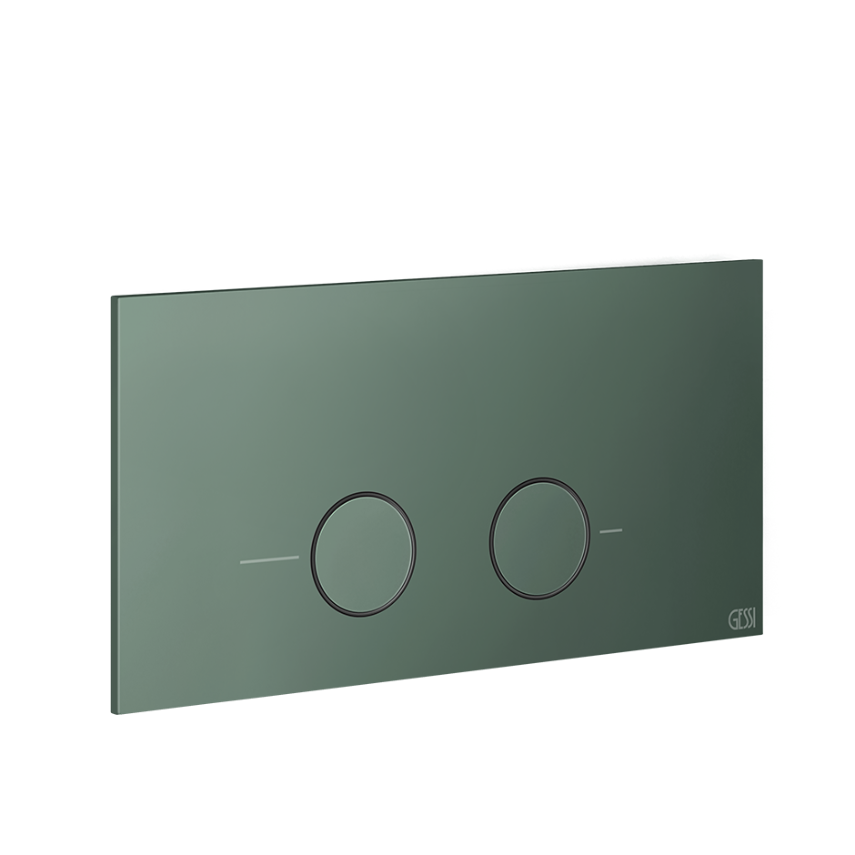Gessi316 Toilet Flush Plate - 54621 Bathroom Accessories GESSI Matte Agave