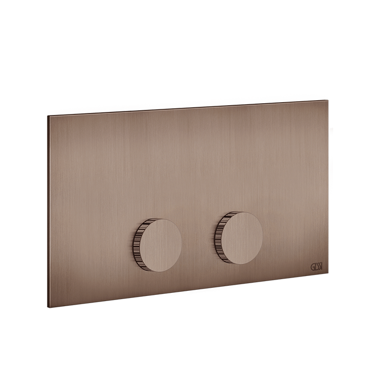 Ingranaggio Cover Plate - 54637 Bathroom Accessories GESSI Copper Brushed PVD