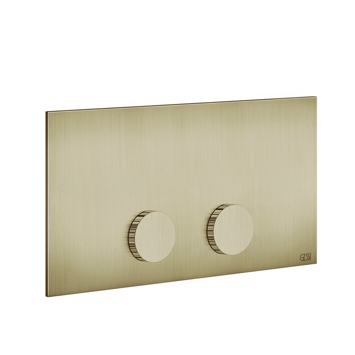 Ingranaggio Cover Plate - 54637 Bathroom Accessories GESSI Brass Brushed PVD