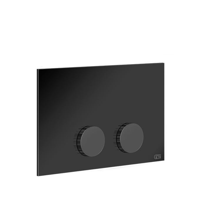 Ingranaggio Cover Plate - 54639 Bathroom Accessories GESSI Black Metal PVD