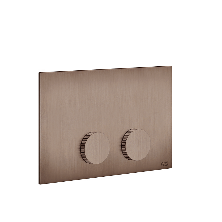 Ingranaggio Cover Plate - 54639 Bathroom Accessories GESSI Copper Brushed PVD