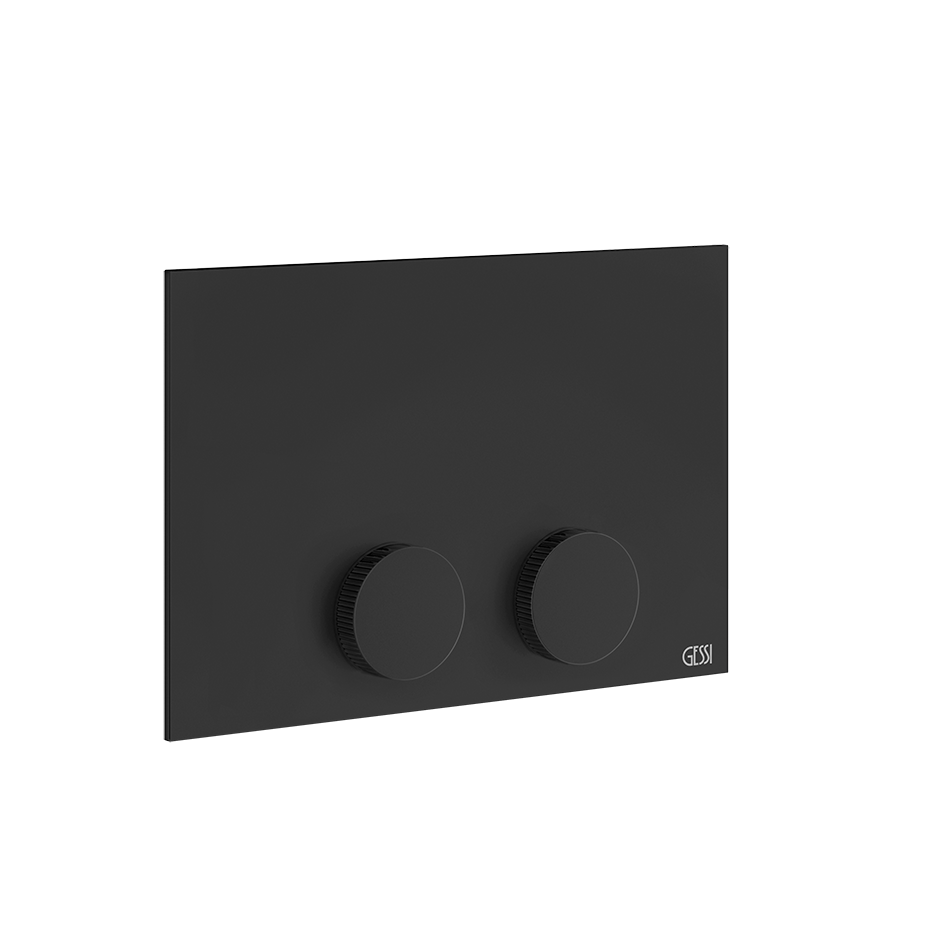 Ingranaggio Cover Plate - 54641 Bathroom Accessories GESSI Matte Black
