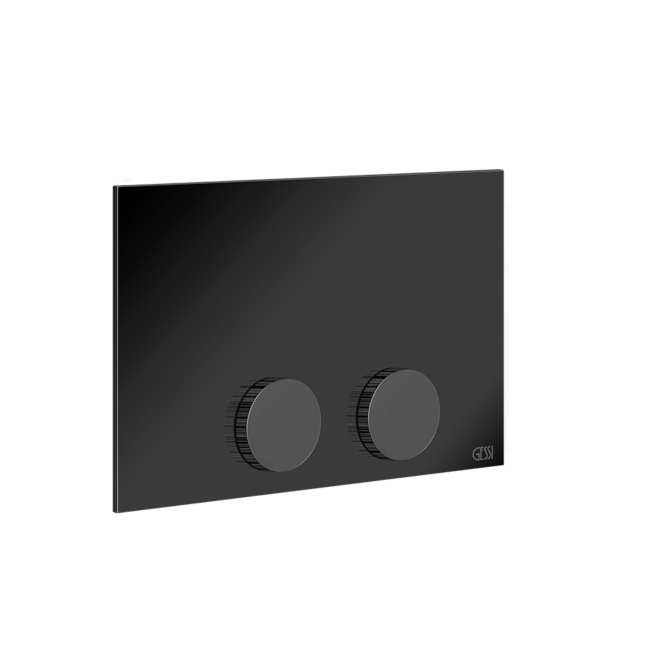 Ingranaggio Cover Plate - 54641 Bathroom Accessories GESSI Black Metal PVD