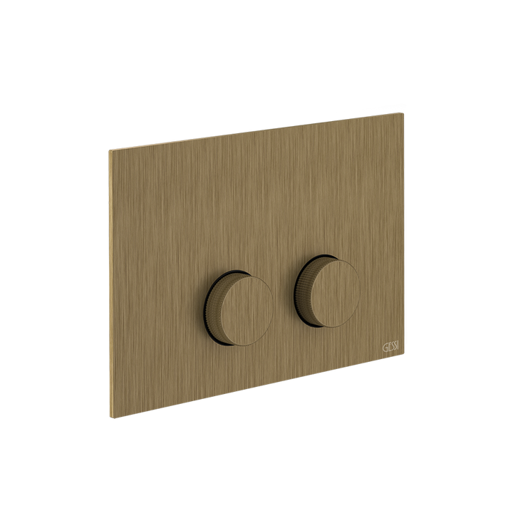 Ingranaggio Cover Plate - 54641 Bathroom Accessories GESSI Antique Brass
