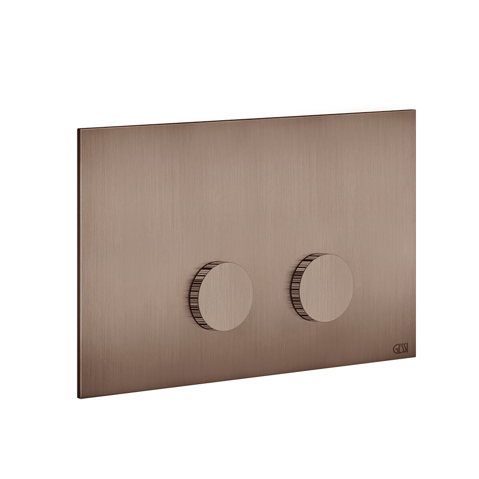 Ingranaggio Cover Plate - 54643 Bathroom Accessories GESSI Copper Brushed PVD