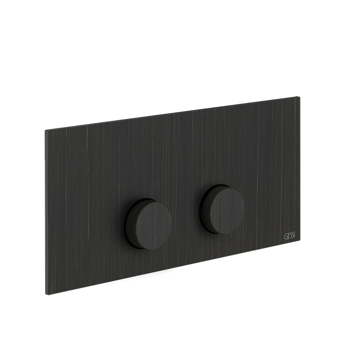 Ingranaggio Cover Plate - 54645 Bathroom Accessories GESSI Aged Bronze