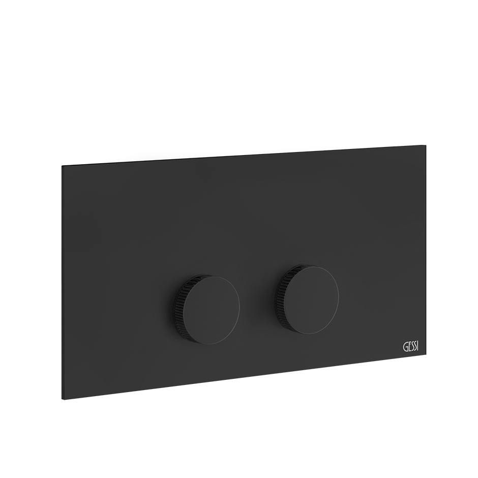 Ingranaggio Cover Plate - 54645 Bathroom Accessories GESSI Matte Black