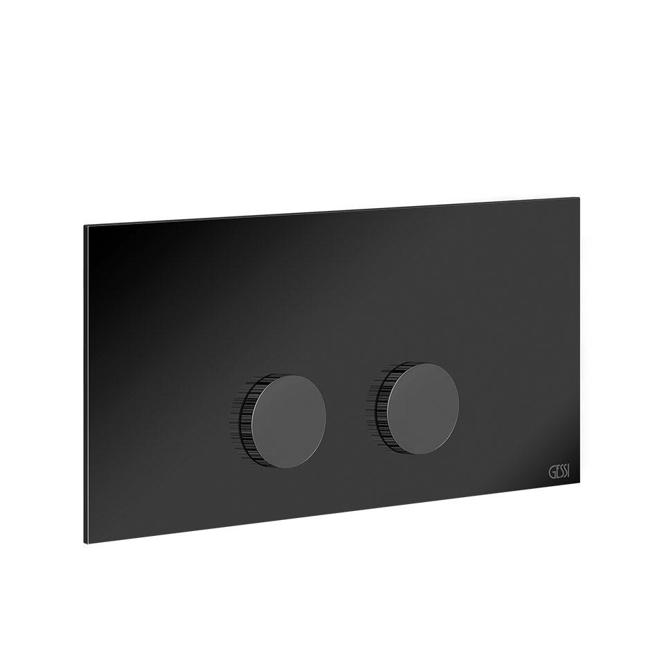 Ingranaggio Cover Plate - 54645 Bathroom Accessories GESSI Black Metal PVD