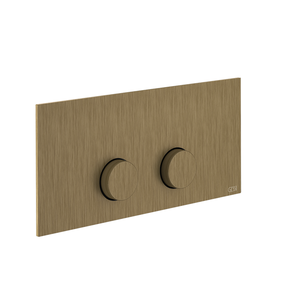 Ingranaggio Cover Plate - 54645 Bathroom Accessories GESSI Antique Brass