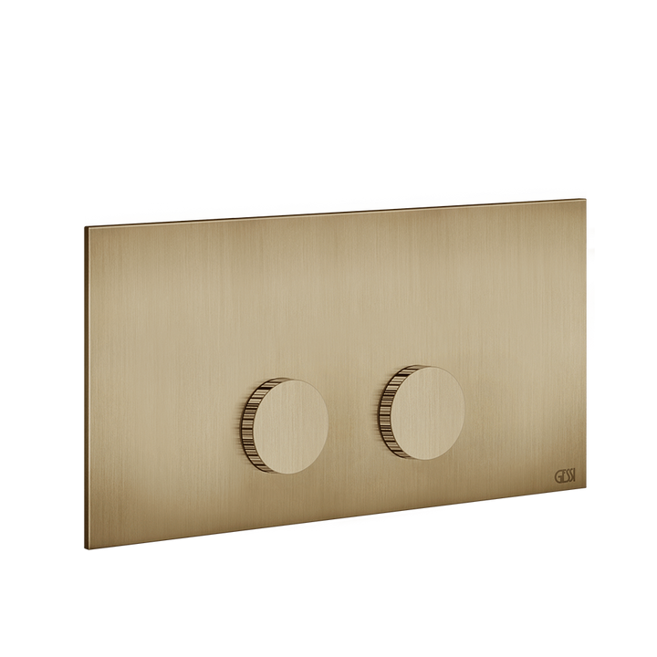 Ingranaggio Cover Plate - 54645 Bathroom Accessories GESSI Warm Bronze Brushed PVD