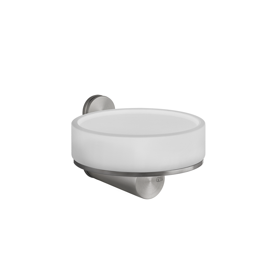 Gessi316 Soap Holder - 54701 Bathroom Accessories GESSI Steel Brushed
