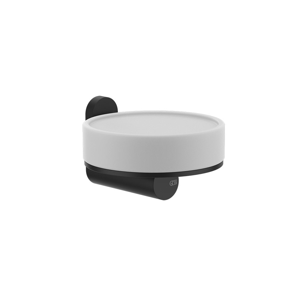 Gessi316 Soap Holder - 54701 Bathroom Accessories GESSI Matte Black