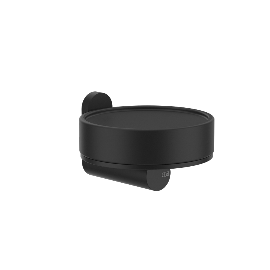 Gessi316 Soap Holder - 54702 Bathroom Accessories GESSI Matte Black