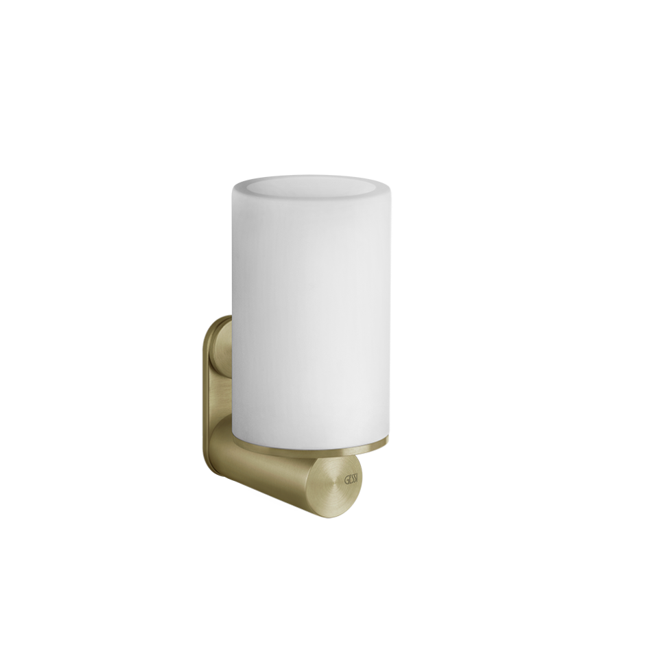 Gessi316 Tumbler Holder - 54707 Bathroom Accessories GESSI Brass Brushed PVD