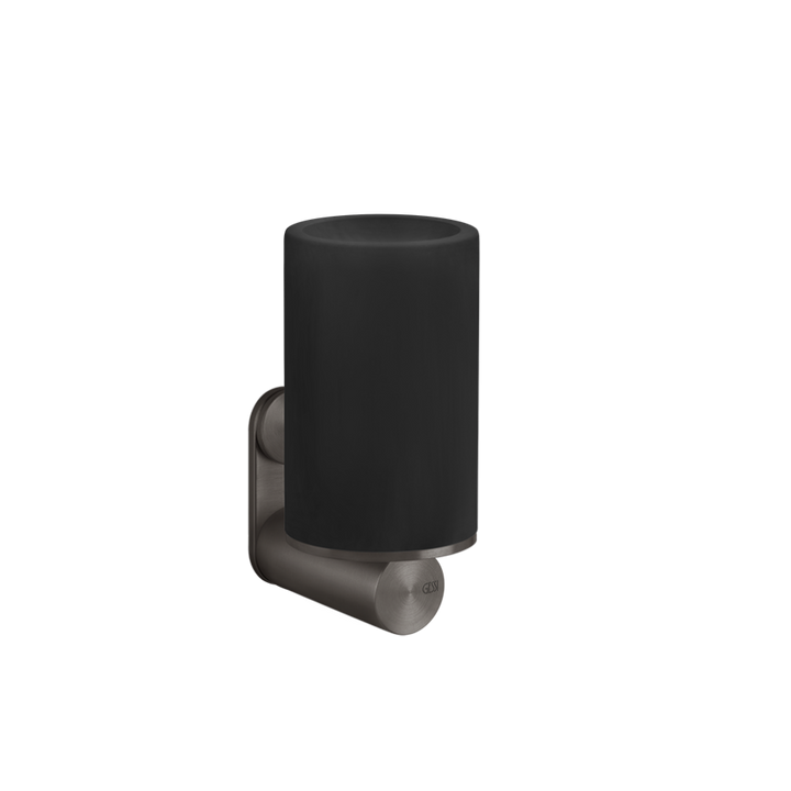 Gessi316 Tumbler Holder - 54708 Bathroom Accessories GESSI Black Metal Brushed PVD