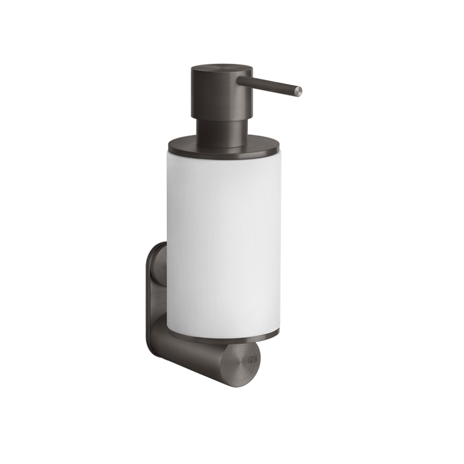 Gessi316 Soap Dispenser - 54713 Bathroom Accessories GESSI Black Metal Brushed PVD
