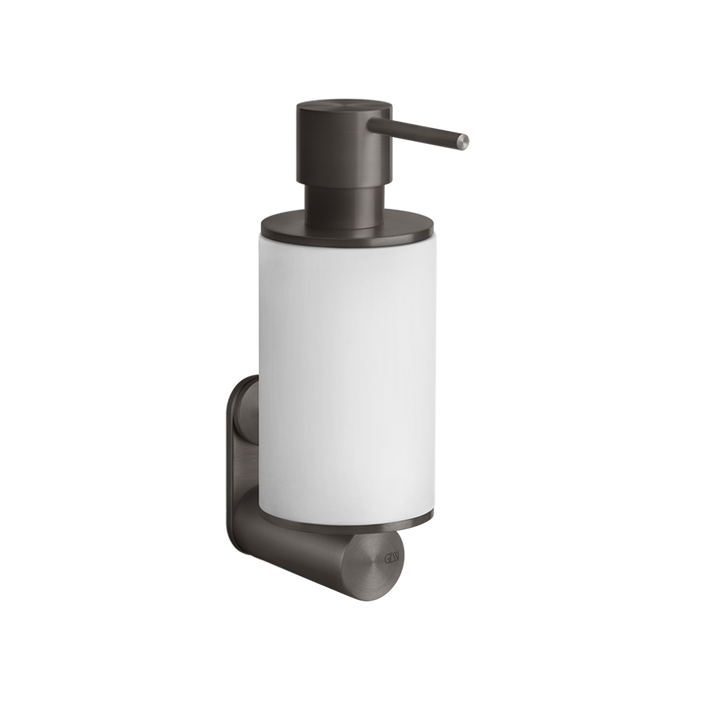 Gessi316 Soap Dispenser - 54713 Bathroom Accessories GESSI Black Metal Brushed PVD