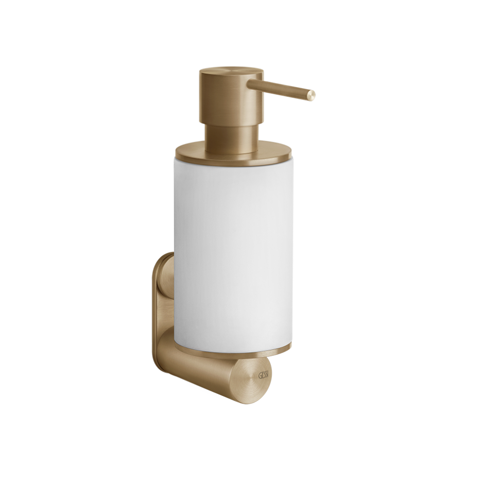 Gessi316 Soap Dispenser - 54713 Bathroom Accessories GESSI Warm Bronze Brushed PVD