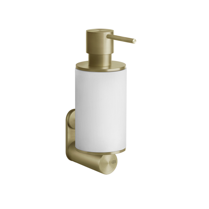 Gessi316 Soap Dispenser - 54713 Bathroom Accessories GESSI Brass Brushed PVD