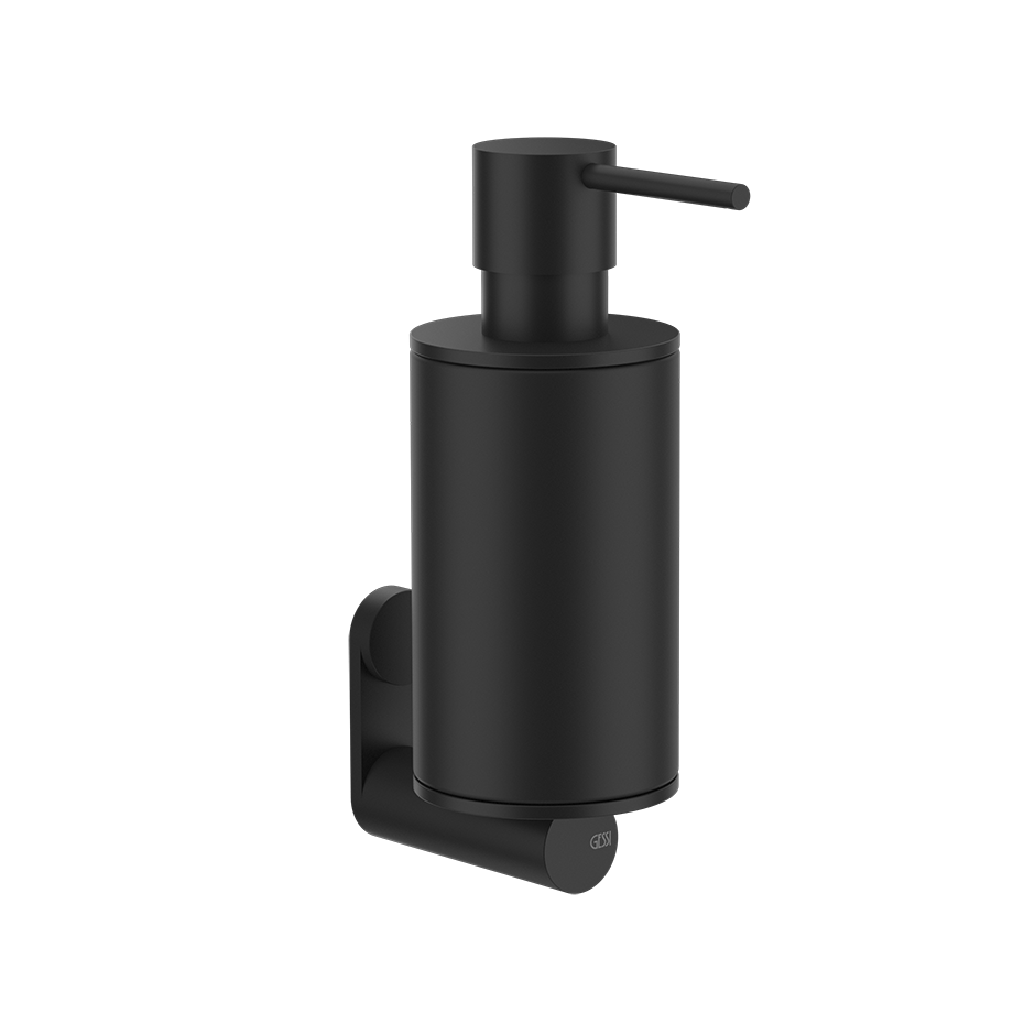 GESSI 316 Liquid Soap Dispenser - 54714 Bathroom Accessories GESSI Matte Black