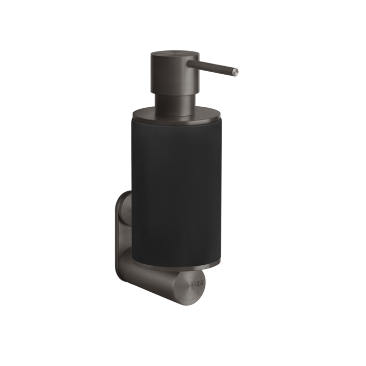 GESSI 316 Liquid Soap Dispenser - 54714 Bathroom Accessories GESSI Black Metal Brushed PVD