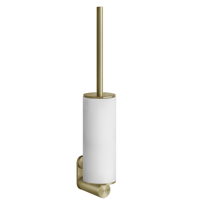 Gessi316 Brush Holder - 54719 Bathroom Accessories GESSI Brass Brushed PVD