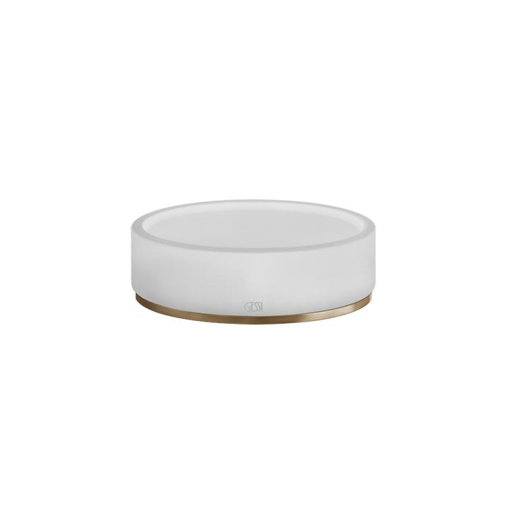 Gessi316 Soap Holder - 54725 Bathroom Accessories GESSI Warm Bronze Brushed PVD