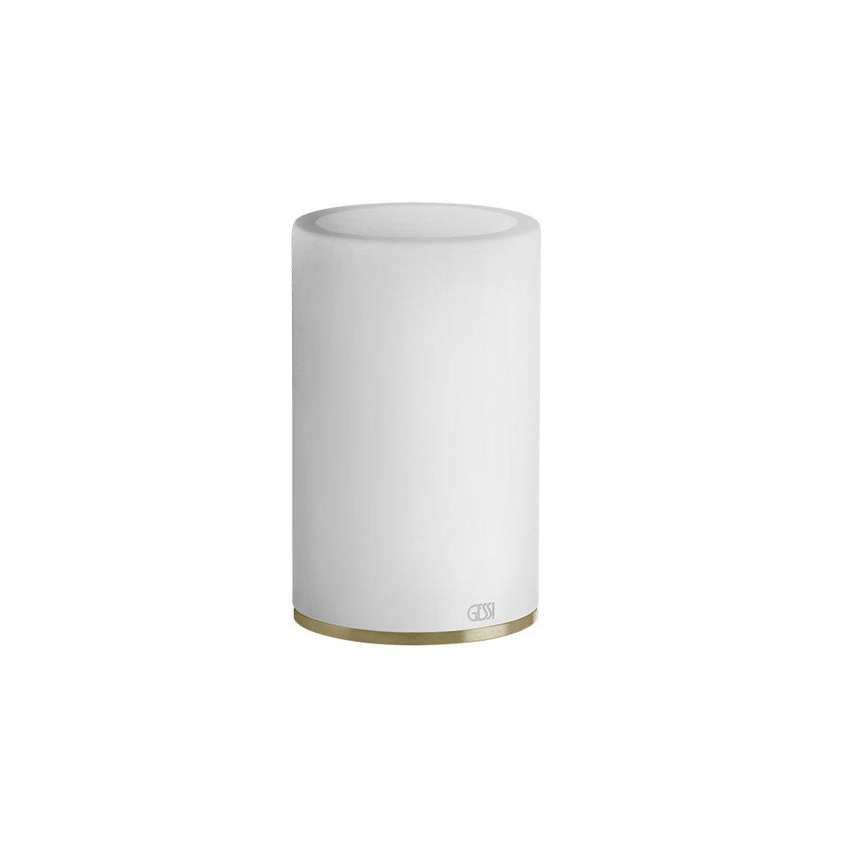 Gessi316 Tumbler Holder - 54731 Bathroom Accessories GESSI Brass Brushed PVD