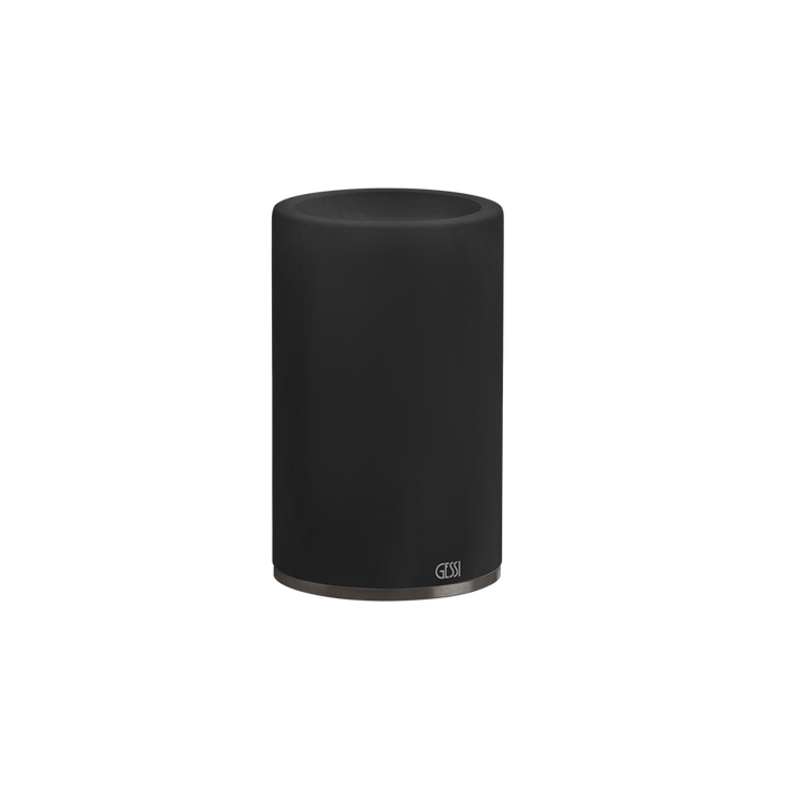 GESSI 316 Tumbler Holder - 54732 Bathroom Accessories GESSI Black Metal Brushed PVD