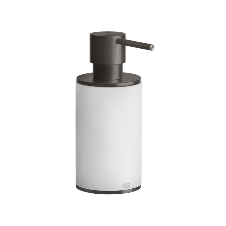 Gessi316 Brush Holder - 54743 Bathroom Accessories GESSI Black Metal Brushed PVD