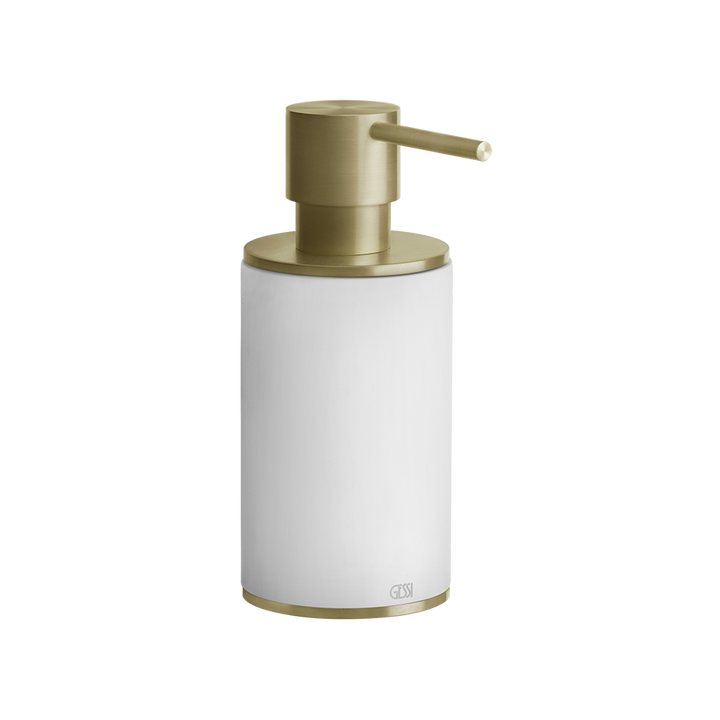Gessi316 Brush Holder - 54743 Bathroom Accessories GESSI Brass Brushed PVD