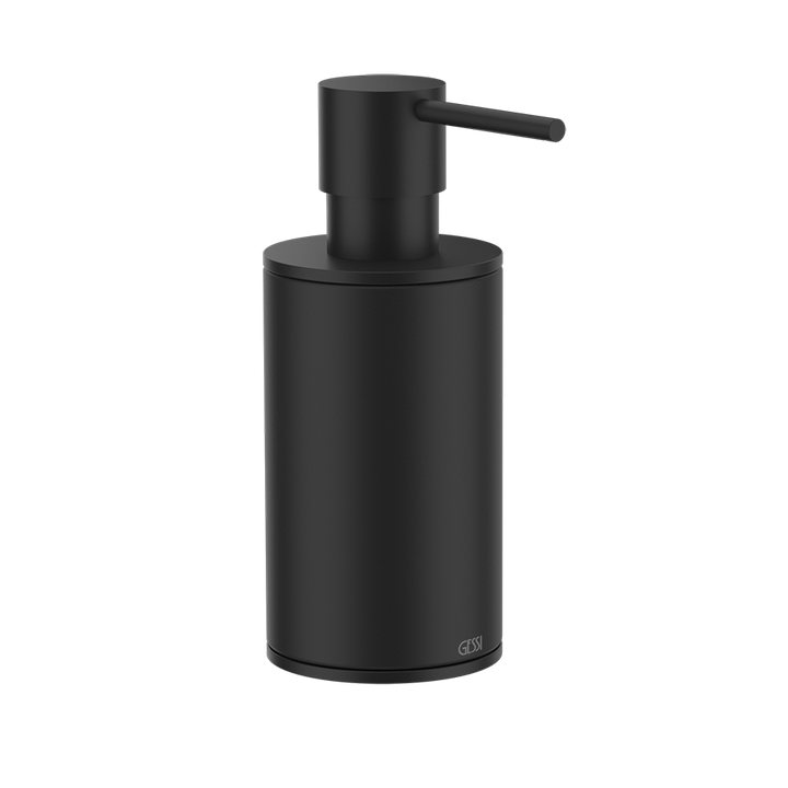 GESSI 316 Liquid Soap Dispenser Bathroom Accessories GESSI Matte Black