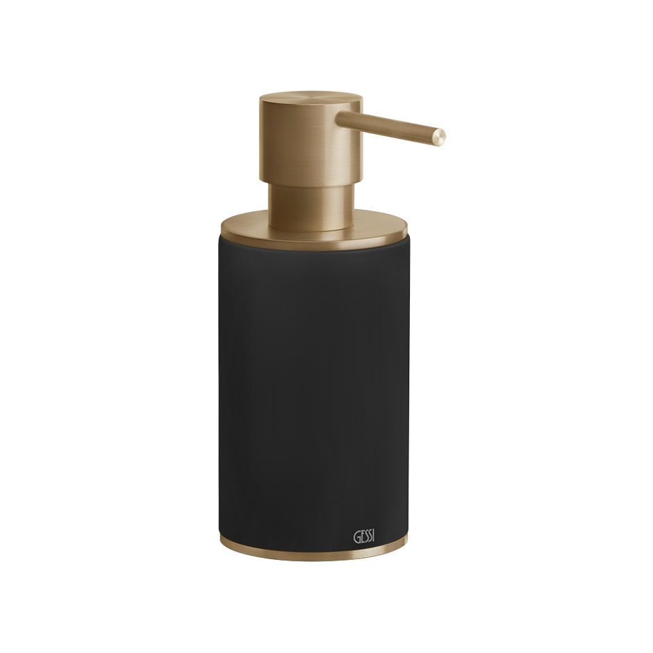 GESSI 316 Liquid Soap Dispenser Bathroom Accessories GESSI Warm Bronze Brushed PVD
