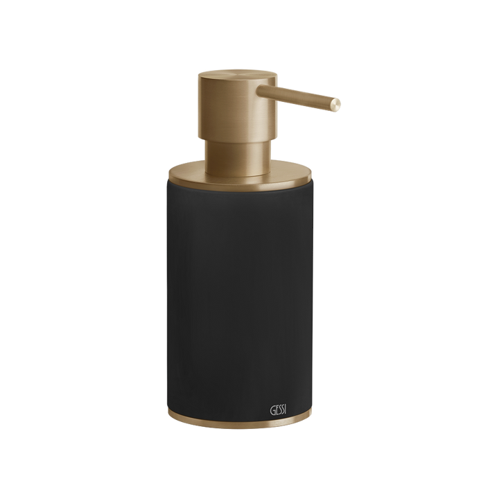 GESSI 316 Liquid Soap Dispenser Bathroom Accessories GESSI Warm Bronze Brushed PVD