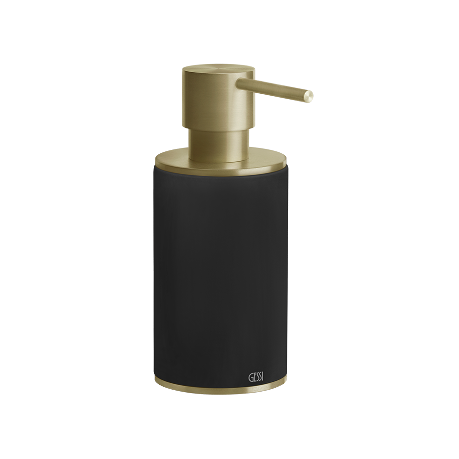 GESSI 316 Liquid Soap Dispenser Bathroom Accessories GESSI Brass Brushed PVD
