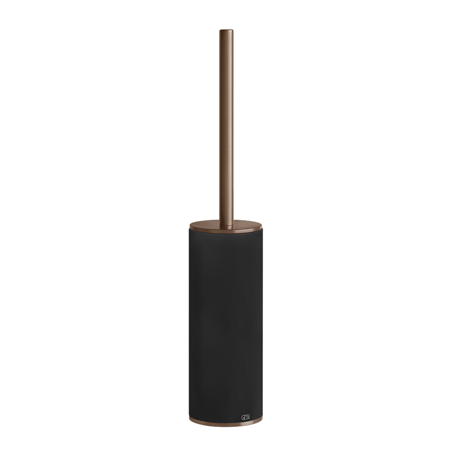 GESSI316 Toilet Brush Holder - 54744 Bathroom Accessories GESSI Copper Brushed PVD