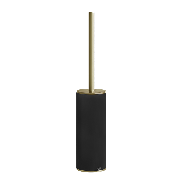 GESSI316 Toilet Brush Holder - 54744 Bathroom Accessories GESSI Brass Brushed PVD