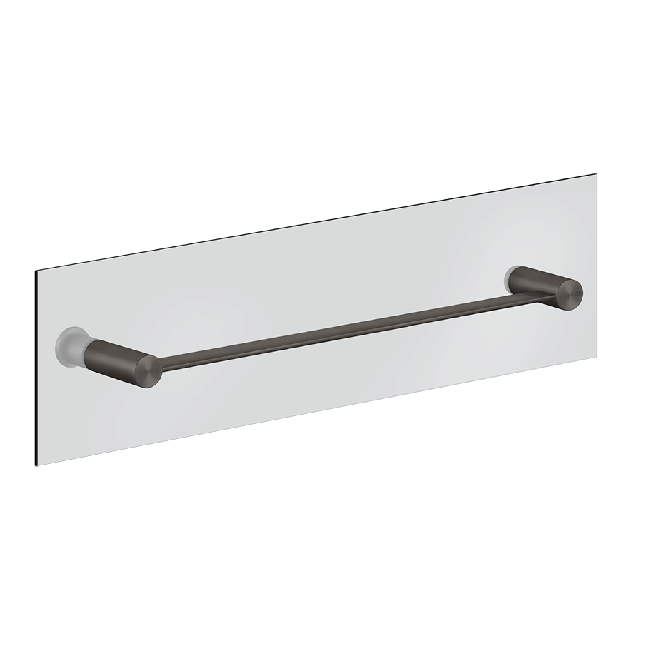 Gessi316 Towel Holder - 54923 Bathroom Accessories GESSI Black Metal Brushed PVD