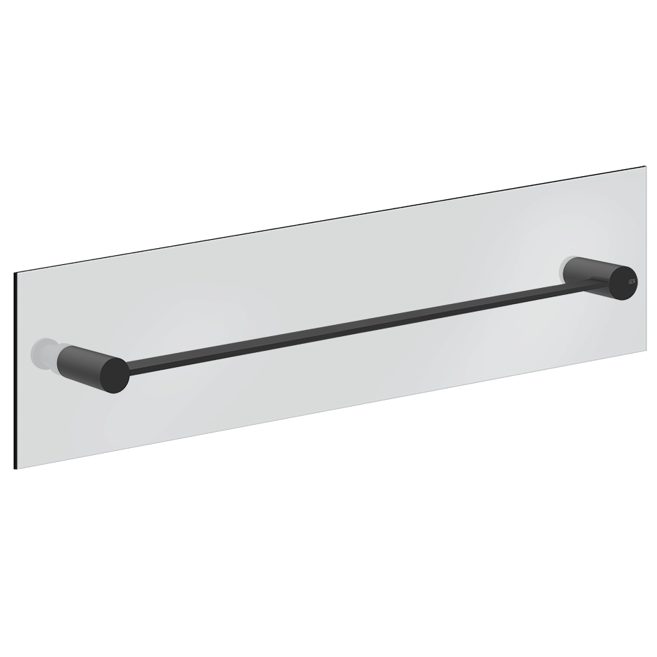 Gessi316 Towel Holder - 54925 Bathroom Accessories GESSI Matte Black