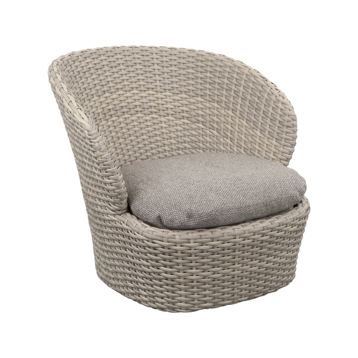 Coast Outdoor Swivel Lounge Chair Outdoor Chairs Cane-line Sand Cane-Line Weave Light Brown Cane-Line Rise