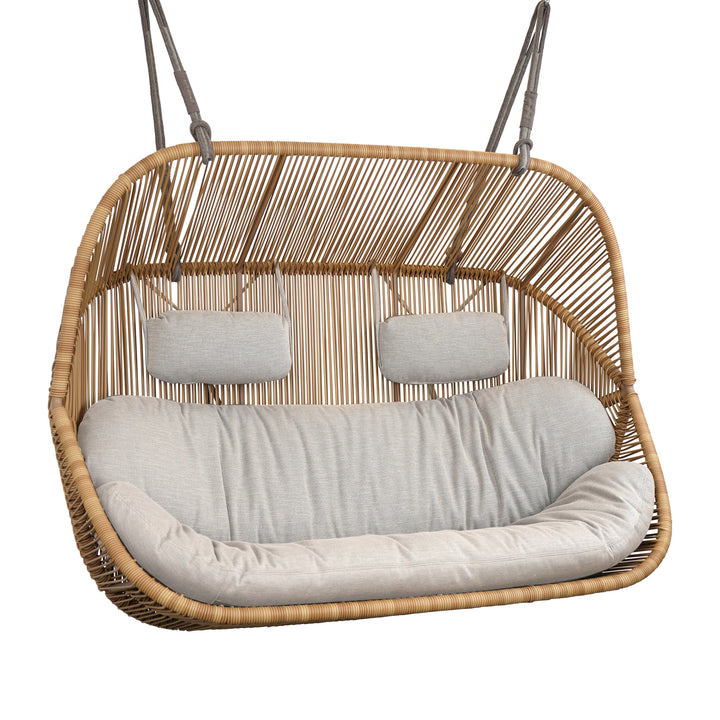 Hive Outdoor 2-Seater Hanging Sofa Outdoor Sofas Cane-line Sand Cane-Line AirTouch