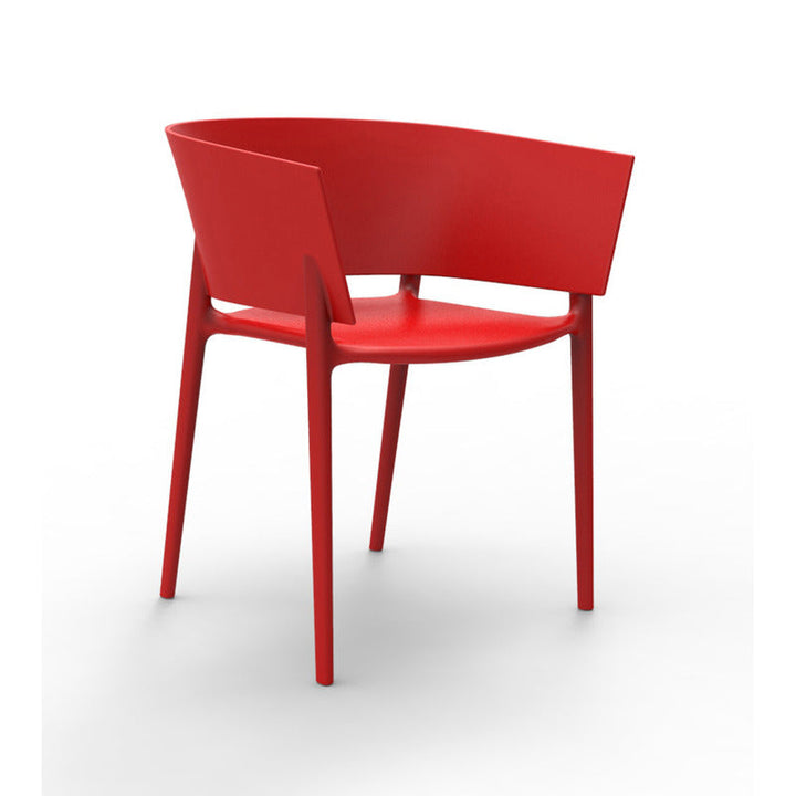 Africa Armchair (Set of 4) Outdoor Vondom Basic Red