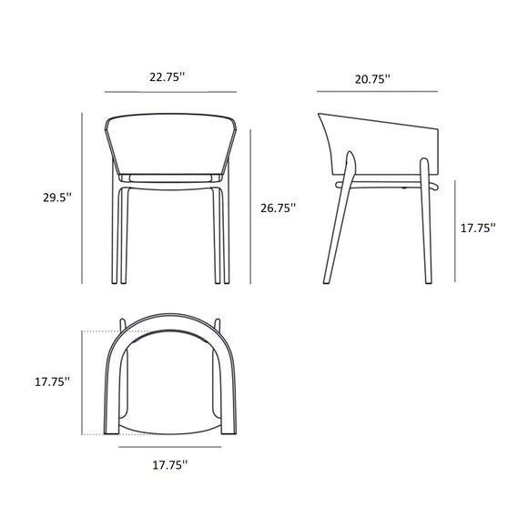 Africa Armchair (Set of 4) Outdoor Vondom   